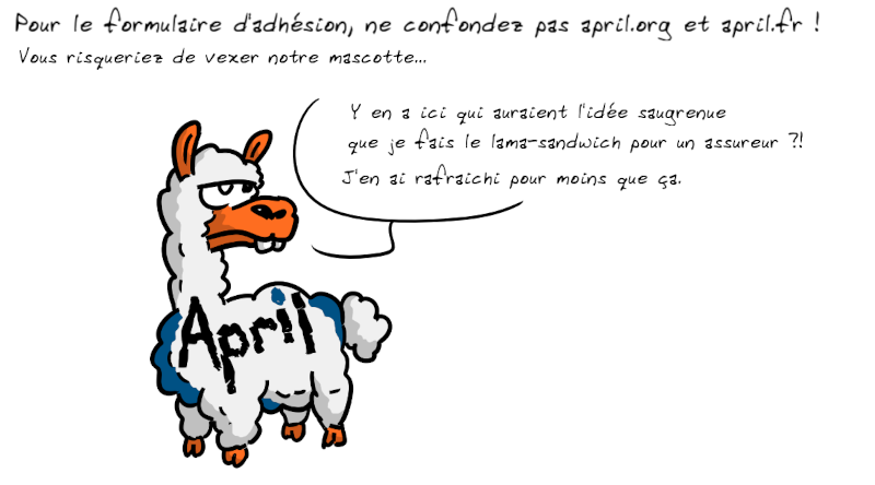 April.org ou April.fr